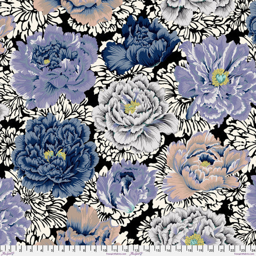Brocade Peony - PWPJ062.Grey || Stash