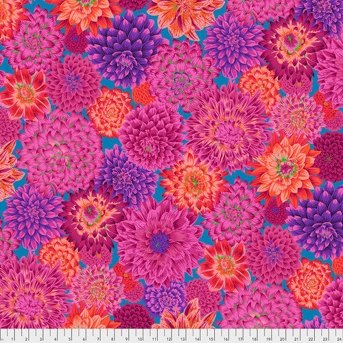 Dancing Dahlias - PWPJ101.Red || Stash