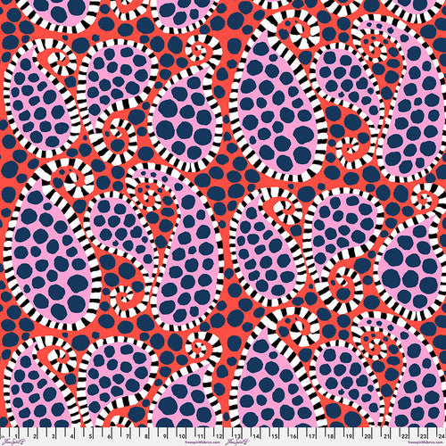 Paisley Dot - PWBM090.BLACK & WHITE || August 2023