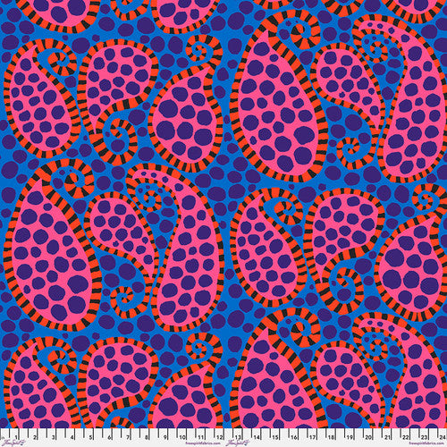 Paisley Dot - PWBM090.BLUE || August 2023