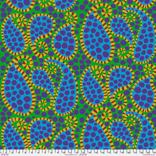 Paisley Dot - PWBM090.GREEN || August 2023