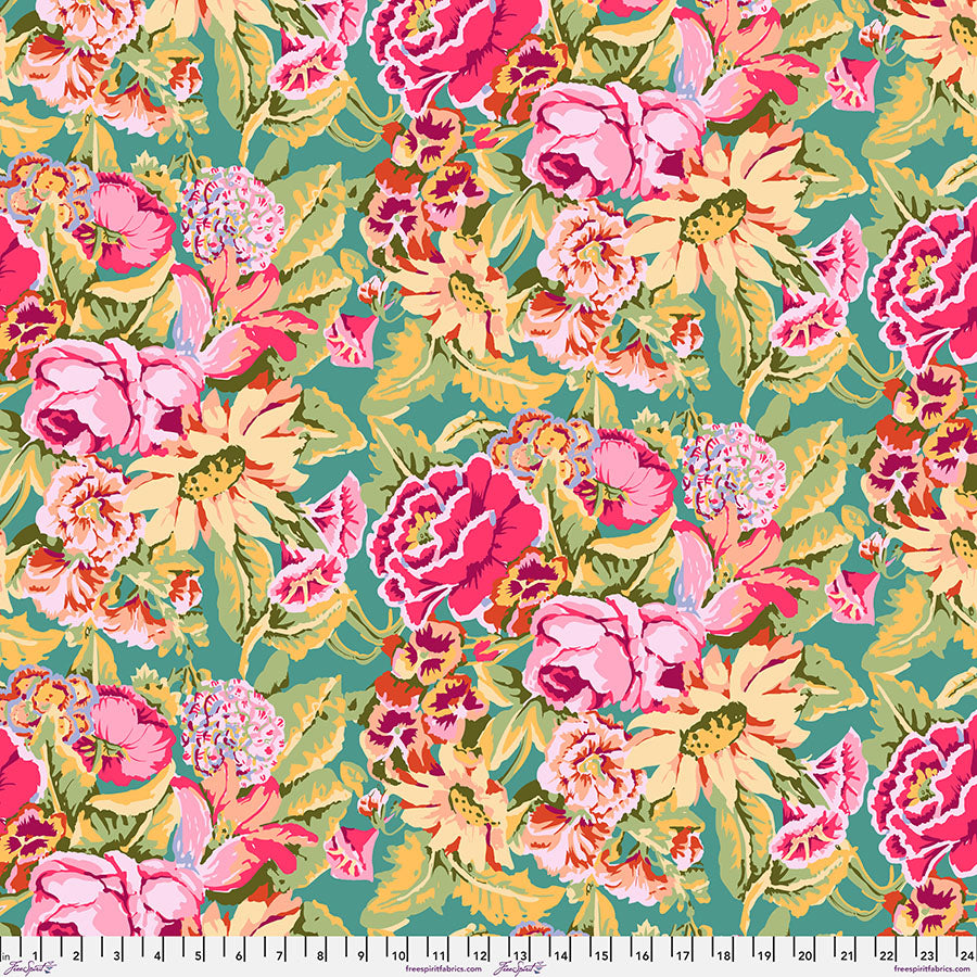 Floral Dance - PWGP012.Pink || Kaffe: From the Archives