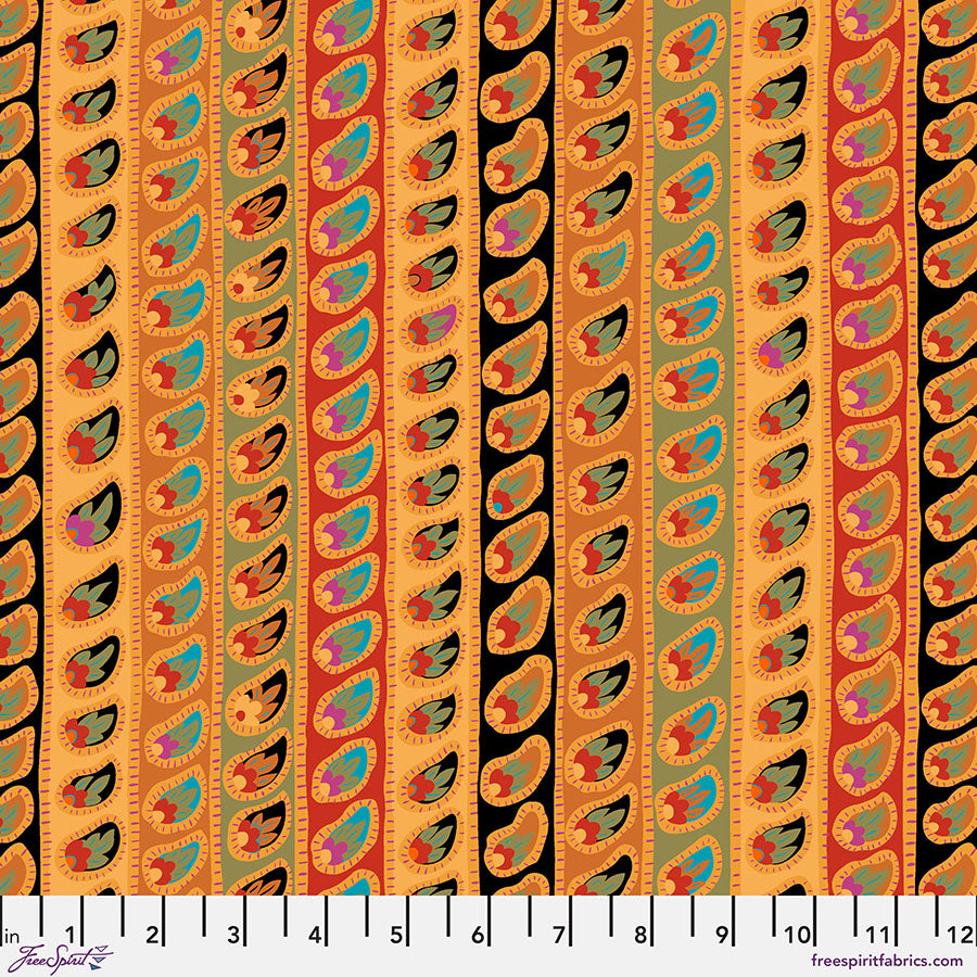 Paisley Stripe - PWGP032.Antique || Kaffe: From the Archives