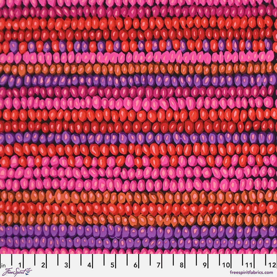Bead Stripe - PWWGP050.Magenta || Vintage