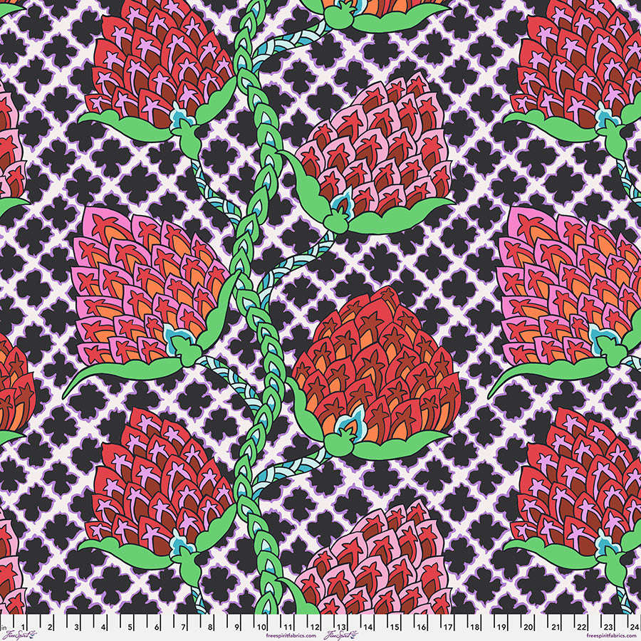 Paisley Flower - PWGP200.Contrast || February 2024