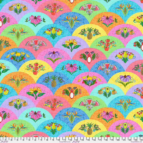 Fruit Scallops - PWHG002.Multi || Fruitopia - Helen Godden