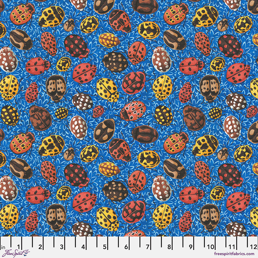 Ladybirds - PWSL141.Blue || Cottage Garden