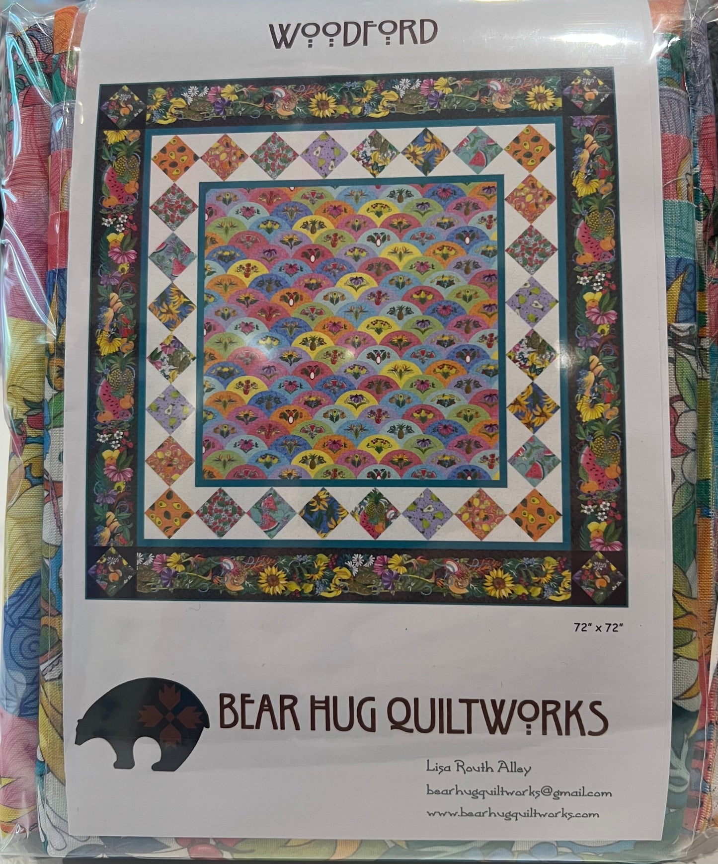 Woodford Quilt Kit - Fruitopia - HG001.Multi || Helen Godden
