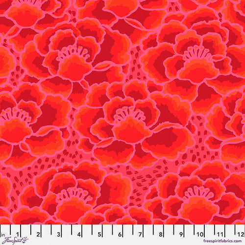 Tonal Floral - PWGP197.Red || February 2023