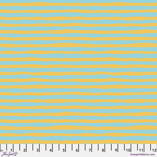 Comb Stripe - PWBM084.Turquoise || February 2024