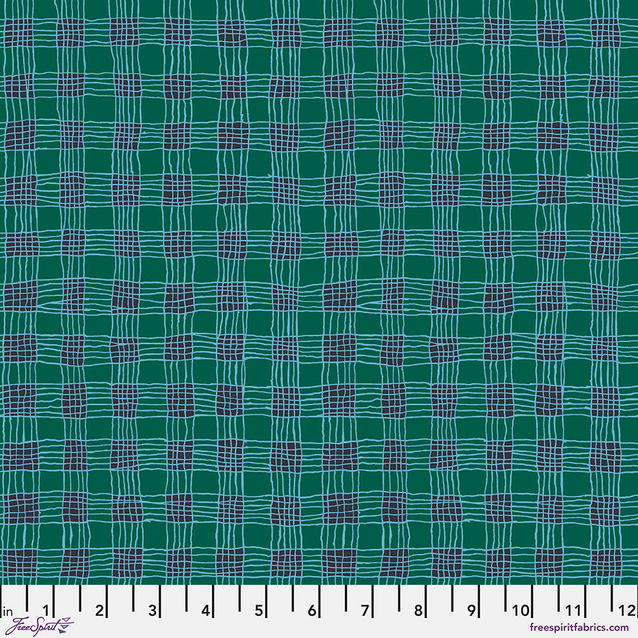 Gingham - PWBM089.Aqua || February 2025