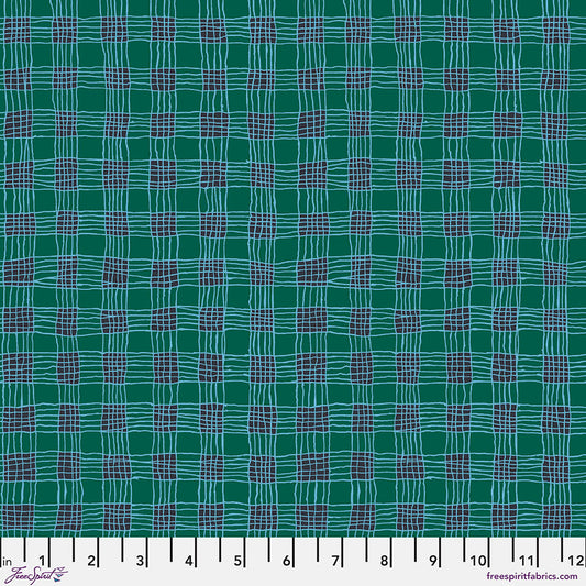 Gingham - PWBM089.Aqua || February 2025
