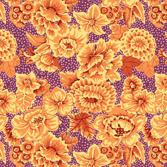 Floral with Dots - PWGP002.Plum || Kaffe: From the Archives