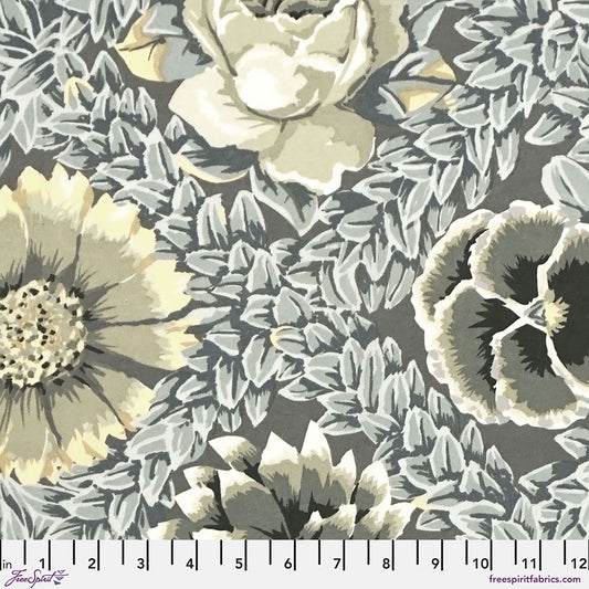Flower Lattice - PWGP011.Grey || Vintage