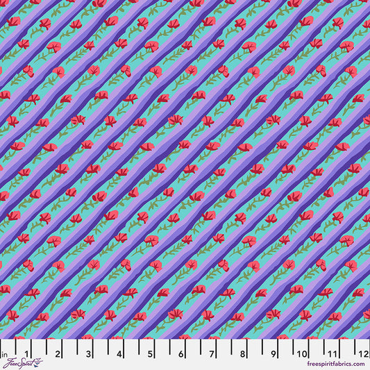 Diagonal Poppy - PWGP024.Purple || Kaffe: From the Archives