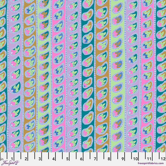 Paisley Stripe - PWGP032.Lavender || Kaffe: From the Archives