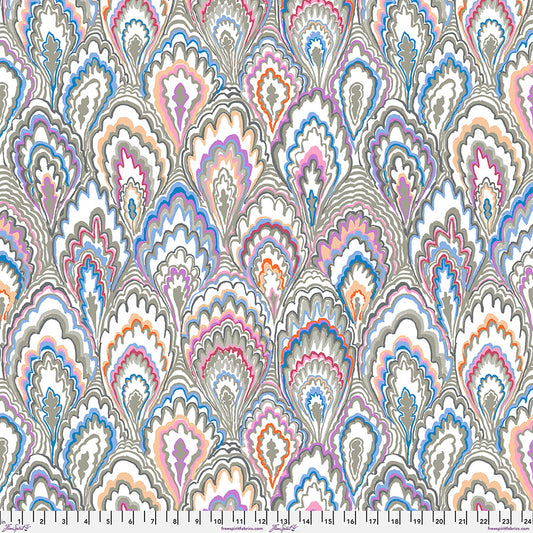 Marble Scallops - PWGP207.Grey || February 2025