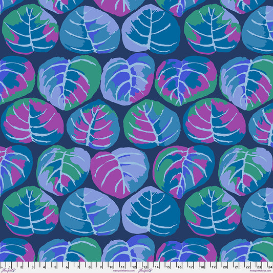 Palm Leaves - PWGP208.Blue || February 2025