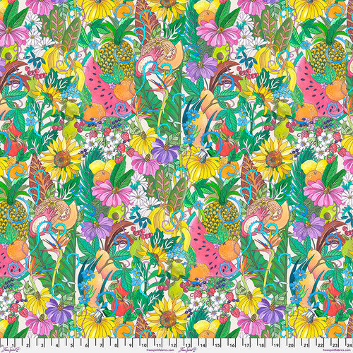 Fruitopia Allover - PWHG008.Cream || Fruitopia - Helen Godden