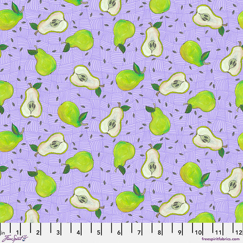 We Make A Great Pear - PWGJ009.Purple || Fruitopia - Helen Godden