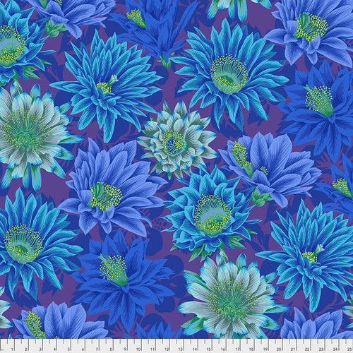 Cactus Flower - PWPJ096.BLUE || Classics