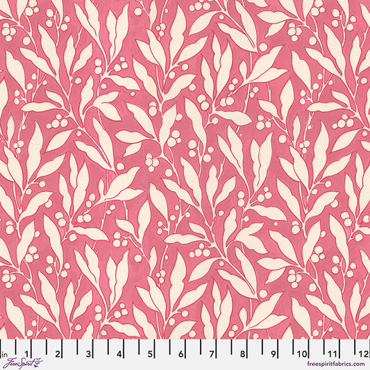 Leaf and Berry - PWSL132.Pink || Cottage Garden