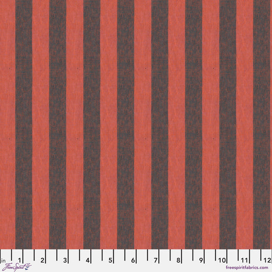 Wide Stripe - SSGP001.Burn || Shot Cotton Stripe