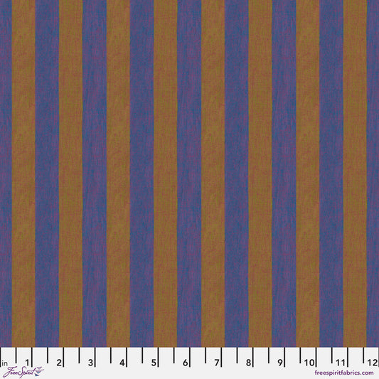 Wide Stripe - SSGP001.Butterscotch || Shot Cotton Stripe