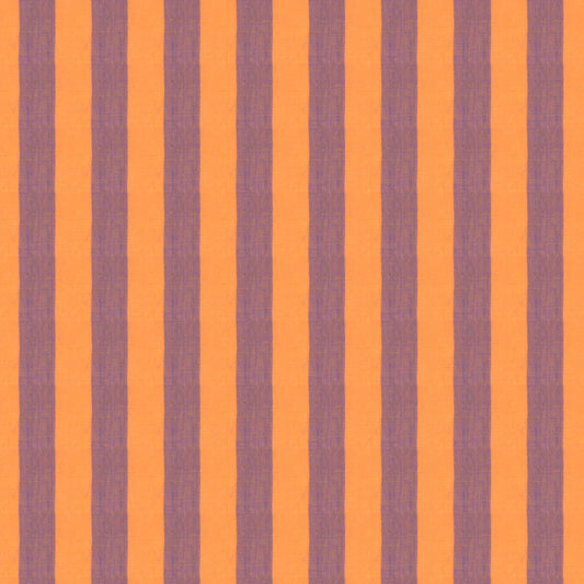 Wide Stripe - SSGP001.Cantaloupe || Shot Cotton Stripe