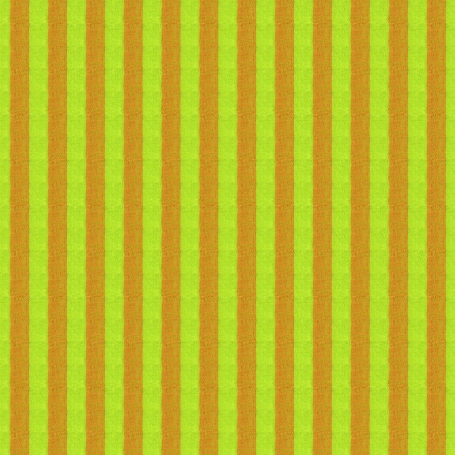 Narrow Stripe - Sulfur || Shot Cotton Stripe